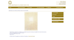 Desktop Screenshot of grenoble.rose-croix-d-or.org