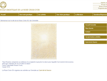 Tablet Screenshot of grenoble.rose-croix-d-or.org